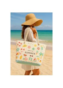 Lucky Bees, Tasche, Shorise Beach Bag, Mehrfarbig