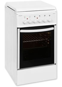 Exquisit Elektro-Standherd »EH 10.3 F2« in weiß