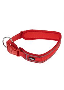 TIAKI Halsband Soft & Safe, rood Maat xs: 25-35cm nekomtrek, B40mm hond