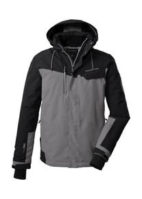 Killtec Herren Skijacke »KSW 51 MN SKI JCKT« Skijacke: 10.000 mm wasserdicht in grau, Größe L