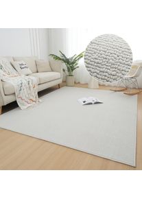 my home Teppich »Jola, Uni-Farben, besonders dichte Qualität, Boho« rechteckig 10 mm Höhe Wohnzimmer, Schlafzimmer, Flur, Kinderzimmer,...