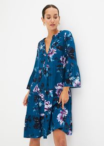 Tunika-Kleid, blau, Größe 48, Viskose, bonprix