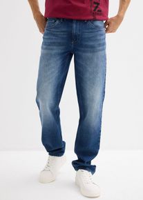 Regular Fit Stretch-Jeans Straight, blau, Größe 40, mit Baumwolle, bonprix