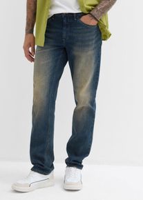 Regular Fit Stretch-Jeans Straight, blau, Gr&ouml;&szlig;e 36, mit Baumwolle, bonprix