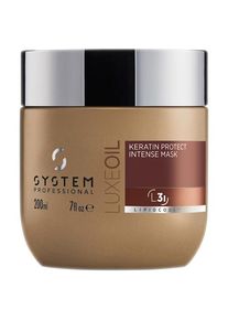 System Professional Lipid Code Luxe Olie Keratin Maske H&aring;rkur til t&oslash;rt h&aring;r Female 200 ml