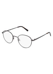 Fielmann OU 001 CL Brille Unisex | Fassung: Vollrand, Panto, Gun