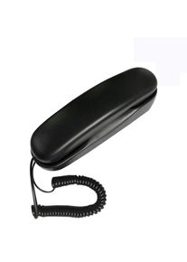 Corded Wall Phone, Slim Trimline Phone for Hotel, Landline Wall Telephone Set for Home/Bathroom/School/Office