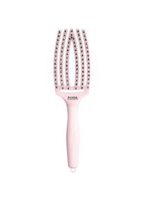 Olivia Garden Fingerbrush Combo Pastel Pink Medium Detangler brushes Female