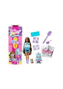 Barbie Anziehpuppe »Party Unboxed Pet Birthday Blau«