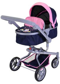 KNORRTOYS® Kombi-Puppenwagen »Boonk - Magic Unicorn«