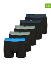 Schiesser 5-delige set: boxershorts zwart - 45% | Maat: S |