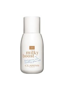 Clarins - Milky Boost Fondotinta 50 ml Marrone chiaro female