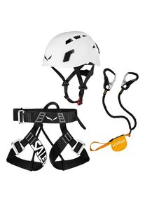 Salewa Kit VF Core/VF Evo/Toxo 3.0 Climbing set white/black
