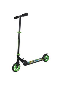 Schildkröt Schildkröt , Tretroller »City Scooter RunAbout black-green« , schwarz grün