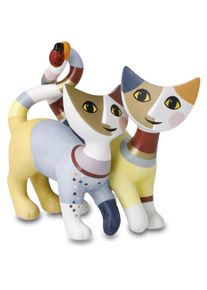 Goebel , Sammelfigur »Figur Rosina Wachtmeister - "Luca e Sofia"«, Katzen-Duo , bunt