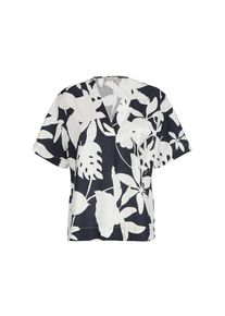 Alba Moda , Shirtbluse »Bluse Bluse« , marine , 40 , 40 , V-Ausschnitt