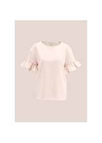 Alba Moda , Shirtbluse »Bluse Bluse« , creme , 42 , 42 , Rundhalsausschnitt