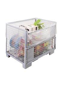 ratioform Zak met zijvouwen, materiaaldikte 70 μm, b + vouw x h 600 + 400 x 1200 mm, VE = 10 stuks, vanaf 20 VE