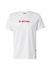 G-Star Raw G-STAR Koszulka dla mężczyzn czerwony / biały Rozmiar XS
