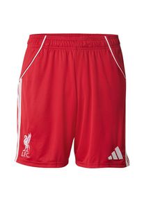adidas Performance Spodnie sportowe 'FC Liverpool FC 25/26' dla mężczyzn czerwony / biały Rozmiar S