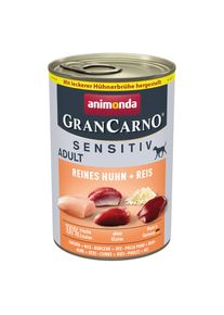 animonda GranCarno Adult Sensitive 6 x 400 g.- pur poulet, riz