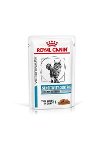 Royal Canin Veterinary Sensitivity Control Kip met Rijst, fijne stukjes in saus 12x85 g