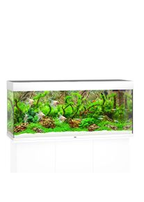JUWEL Rio 240 LED Komplett Aquarium ohne Schrank weiß