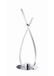 Lampe de table Reality MICKEY LED Chrome, 1 lumi&egrave;re