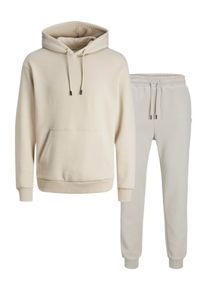 Jack & Jones JACK & JONES Män Träningsoverall 'JJEBRADLEY' beige Storlek L