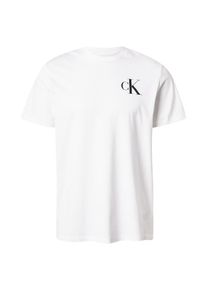 Calvin Klein Jeans Koszulka dla mężczyzn czarny / biały Rozmiar XS