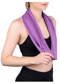 Dames Verkoelende doek in groen/paars ,maat 0, WITT, 58% Polyamide, 42% Polyester