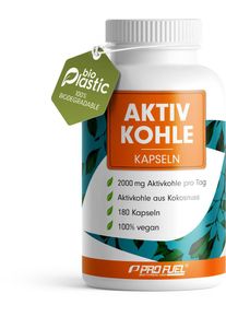 ProFuel Aktivkohle, 180 Kapseln