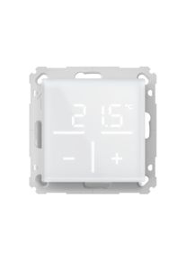 homematic IP Glas - Wand Thermostaat - CO2-Sensor - Wit