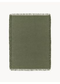 Alfombra tejida a mano para interior y exterior Marcus Verde Fibra sintética An 160 x L 230 cm (Tamaño M) | Westwing Collection
