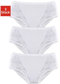Petite Fleur Damen Formslip in weiß ,Größe 44/46, Witt, 90% Baumwolle, 10% Elasthan
