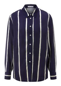 Peter Hahn - Long-Bluse, blau, Gr. 52, Viskose