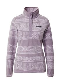 Columbia Sportpullover 'Benton Springs' Damen lila Größe XS Norweger-Muster