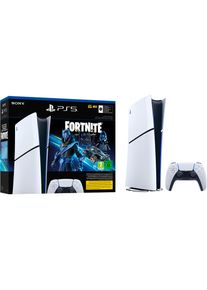 Playstation 5 , Spielekonsole »Digital Edition (Slim) – Fortnite Cobalt Star Bundle« , weiß/schwarz , Mit dem integrierten, 1 TB großen...