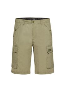 Grote Maten - Camel Active - Stretch cargoshort met subtiel weefpatroon, regular fit - 46/30