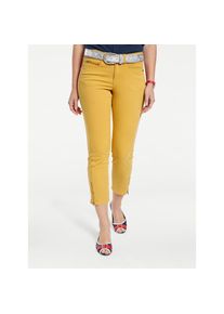 Heine, Damen, 3/4-Hose, senfgelb, Normalgr&ouml;&szlig;en, 44 -Normalgr&ouml;&szlig;en, senfgelb, Figurbetonte R&ouml;hre