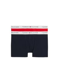 Tommy Hilfiger Underwear , Boxershorts »2PK BOXER BRIEF«, (Packung, 2 St., 2er), mit elastischem Logobund , Desert Sky/Primary Red , 140/146 ,...
