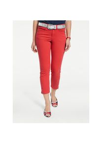Heine , 3/4-Hose , hibiskus , Normalgrößen , 34 -Normalgrößen , 34 , Figurbetonte Röhre