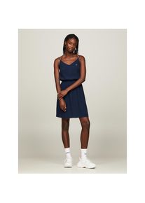 Tommy Jeans , Spaghettikleid »TJW ESSENTIAL STRAPPY DRESS« mit modischer Trägerlösung , Dark Night Navy , N-Gr , M (38) -N-Gr , M (38) ,...