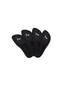 Puma , Füßlinge, (4 Paar), mit gummierter Ferse , schwarz , 35-38 , 35-38 , Socken von Puma
