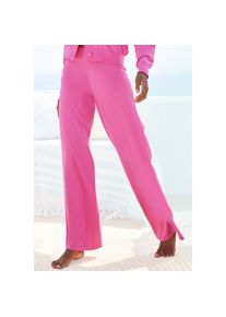 Lascana , Strickhose mit weitem Bein, Loungewear , pink , N-Gr , 32/34 -N-Gr , 32/34 , Strickhose mit weitem Bein