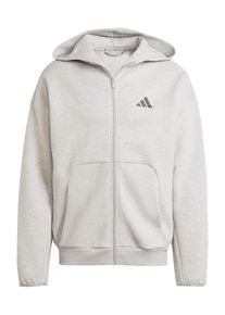 adidas Sportswear Sportsweatjacke 'FI' Herren grau Größe XS Melange