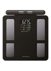 Klausberg, Personenwaage, Personenwaage mit Handsensoren & digitalem Farbdisplay (180 kg)