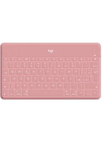 Logitech Keys-To-Go - BLUSH PINK - ITA - MEDITER (IT, iPad, Apple TV, iPhone), Tablet Tastatur, Pink