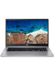 Acer Chromebook 317 17,3" FHD IPS N4500 8GB/128GB eMMC ChromeOS CB317-1H-C3YA (17.30", Intel Celeron N4500, 8 GB, 128 GB, DE), Notebook, Silber