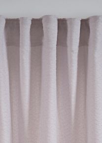 bonprix Függöny ráncolt hatással (1 db), szürke, mag./szél.: 145/130 cm